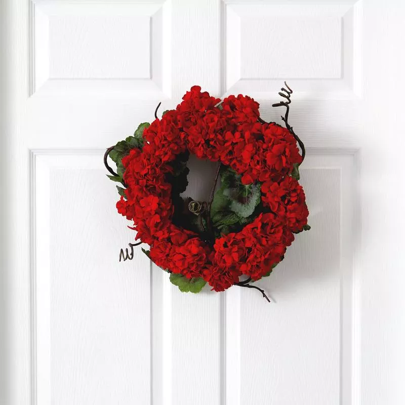 17-geranium-wreath 17 Geranium Wreath