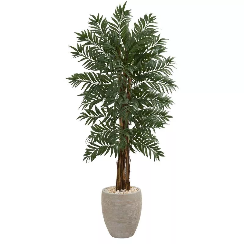 5-parlor-artificial-palm-tree-in-decorativeplanter 5 Parlor Artificial Palm Tree in DecorativePlanter