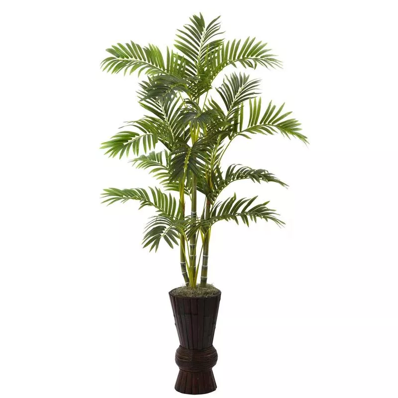 62-areca-tree-w-decorative-planter 62 Areca Tree w/Decorative Planter