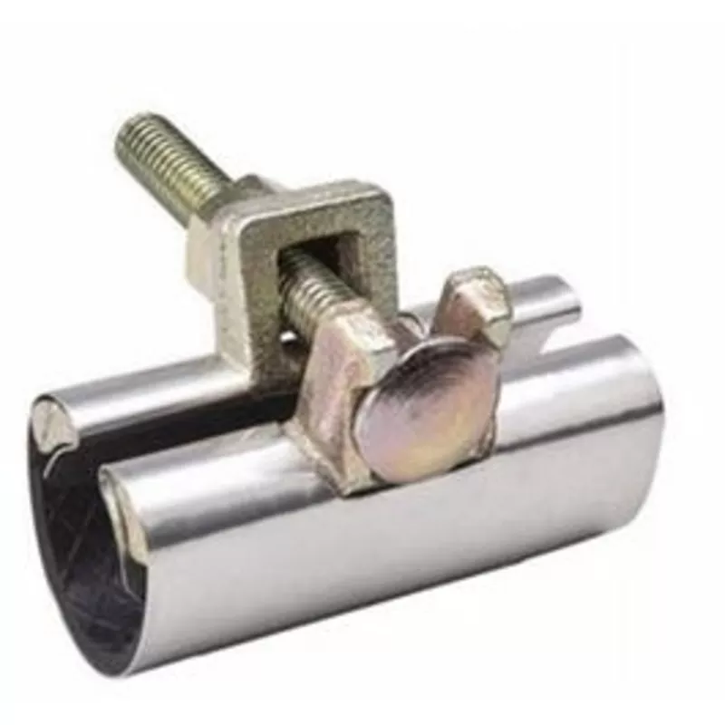 75-x-3-in-stainless-steel-pipe-repair-hanger-clamp .75 x 3-In. Stainless-Steel Pipe Repair Hanger Clamp