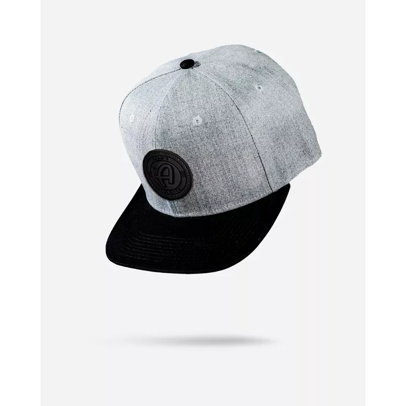 adam-s-black-gray-snapback-black-patch Adam’s Black/Gray Snapback – Black Patch