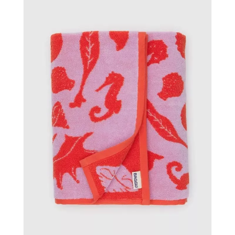 baggu-bath-towel-sea-shells Baggu Bath Towel – Sea Shells