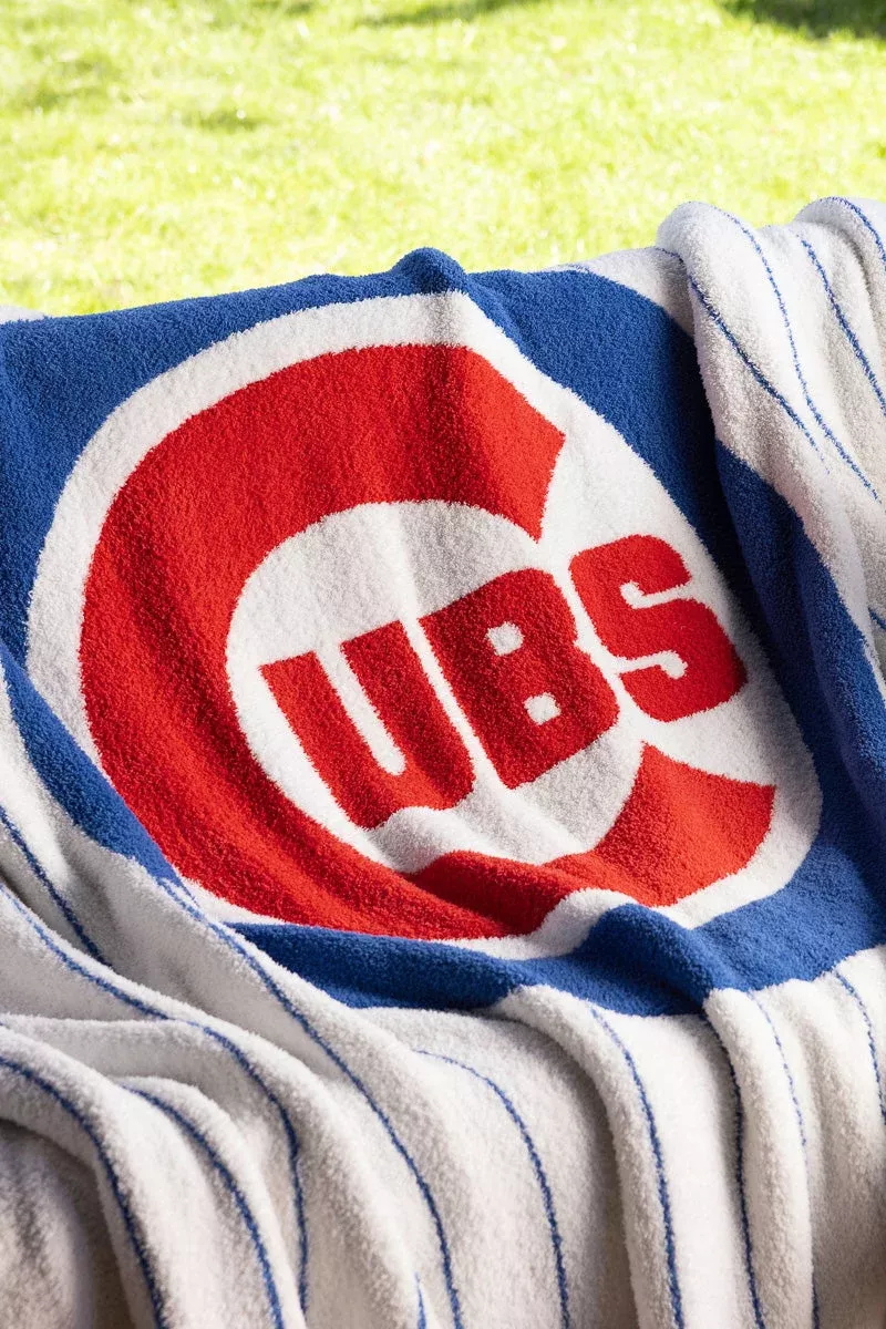 barefoot-dreams-cozychic-chicago-cubs-throw Barefoot Dreams Cozychic Chicago Cubs Throw