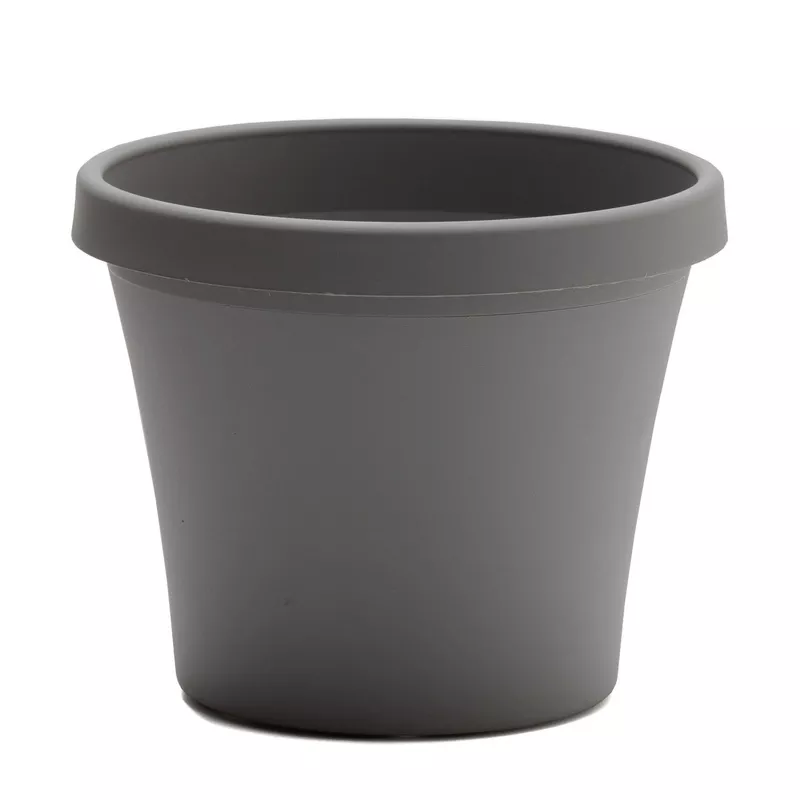 Bloem Terra Pot Planter 14″ Charcoal