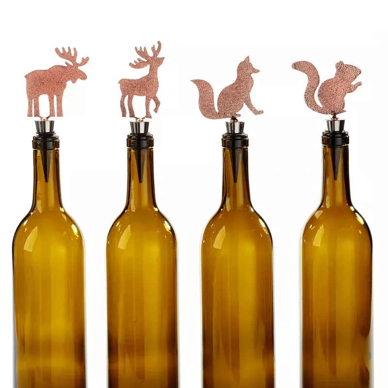 copper-forest-friends-bottle-stopper-4-styles Copper Forest Friends Bottle Stopper 4 Styles