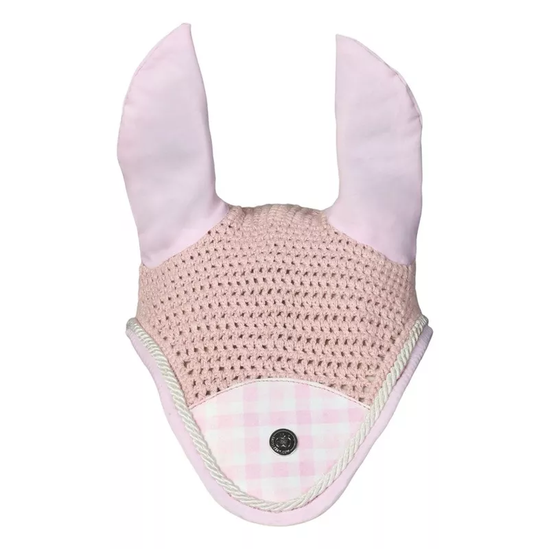 dapplebay-gingham-fly-veil-pink-white Dapplebay Gingham Fly Veil Pink/White