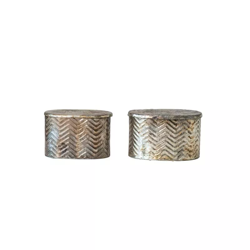debossed-oval-metal-boxes-w-lids Debossed Oval Metal Boxes w/Lids
