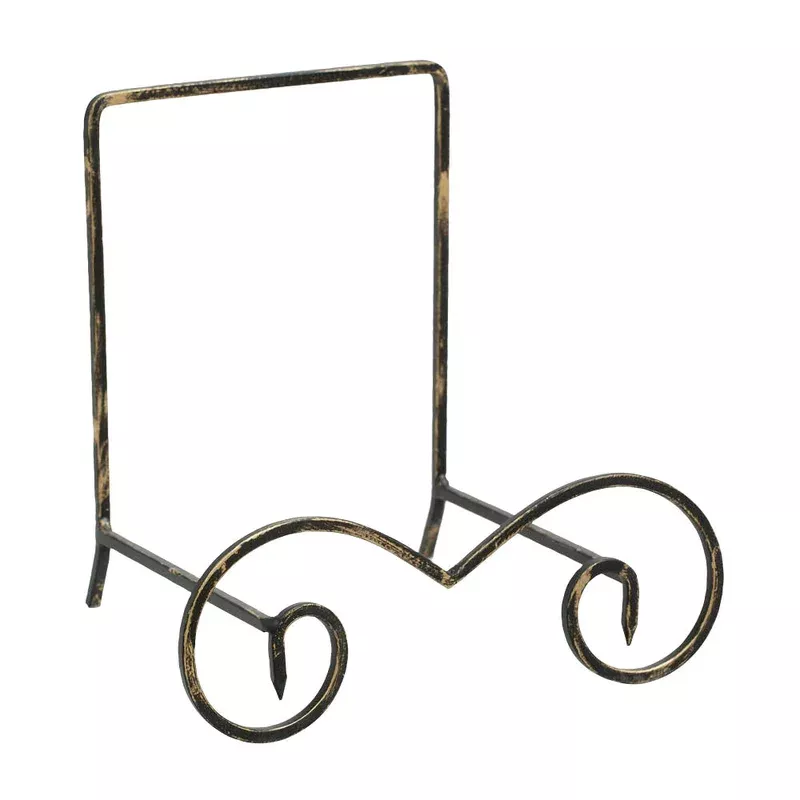 decor-black-metal-easel Decor Black Metal Easel