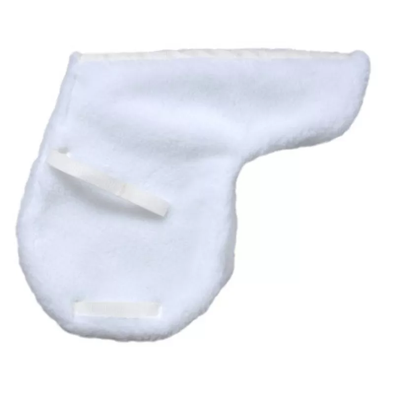 Fleece English Saddle Pad – All Purpose white