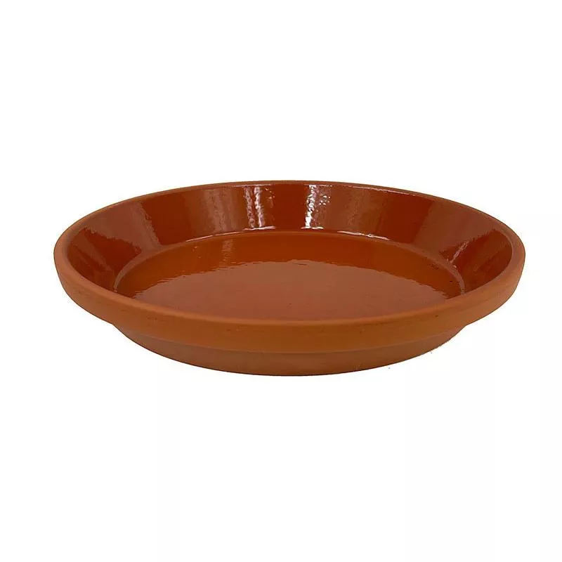 Glazed Terracotta Saucer