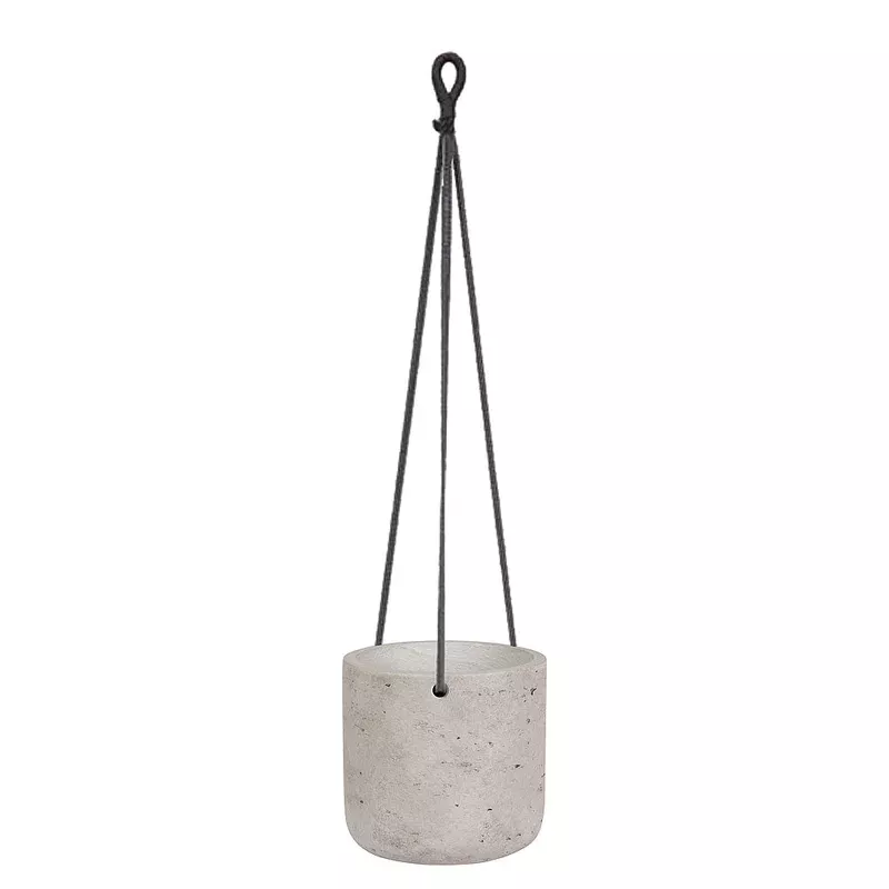 hanging-planter-grey-4-5-inch Hanging Planter – Grey 4.5 Inch