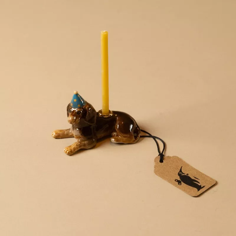 heirloom-porcelain-cake-topper-dachshund Heirloom Porcelain Cake Topper | Dachshund