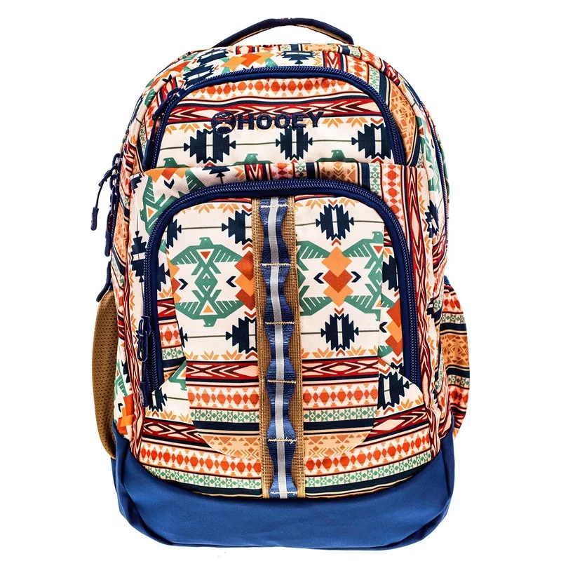 hooey-ox-backpack-tan-blue Hooey Ox Backpack Tan/Blue