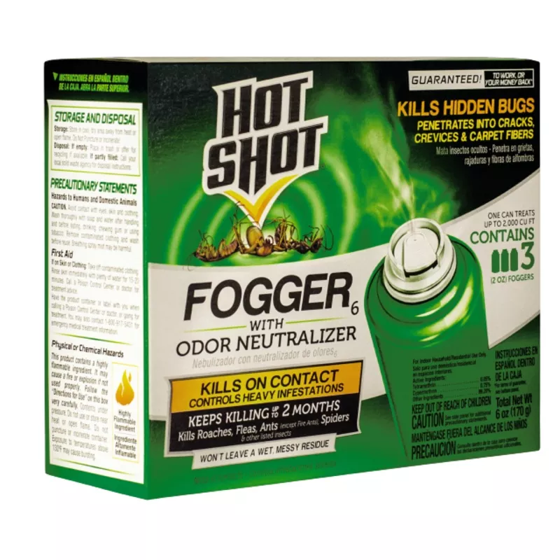 HOT-SHOT FOGGER6 WITH ODOR NEUTRALIZER