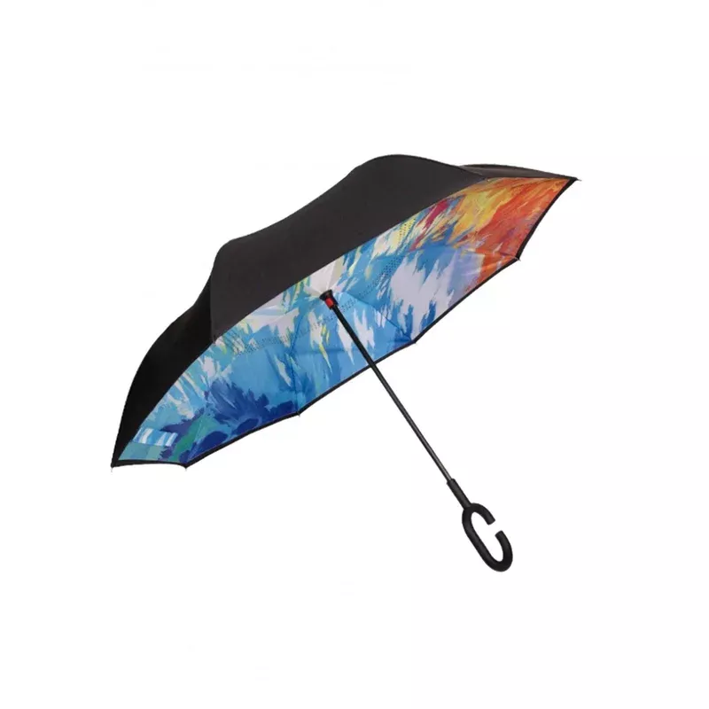 inverted-umbrella-fire-ice-design Inverted Umbrella Fire & Ice Design