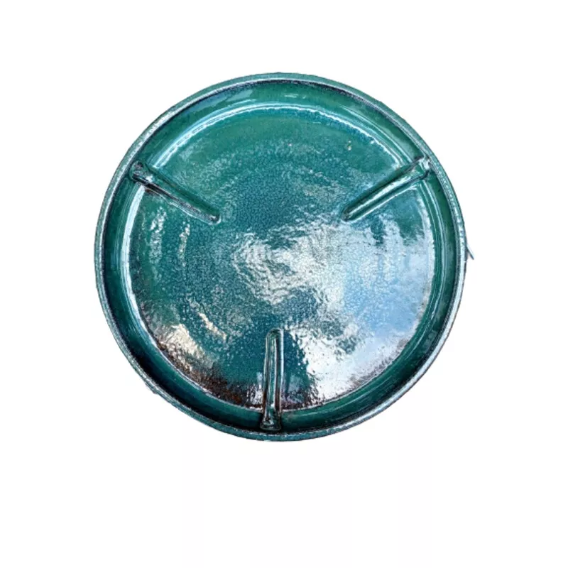 jade-round-plant-saucer-with-riser-jade Jade Round Plant Saucer with Riser Jade