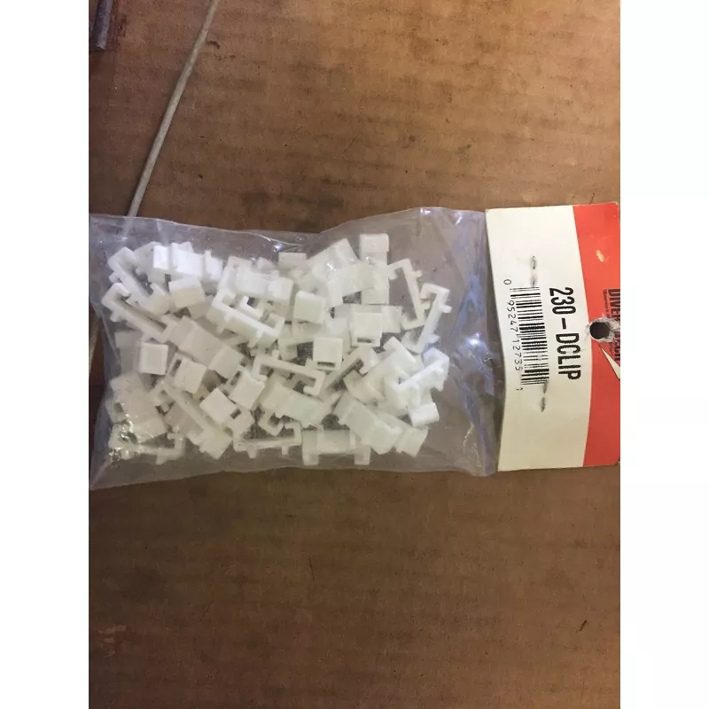 Line Set Cover Clips, 50 Per Pack