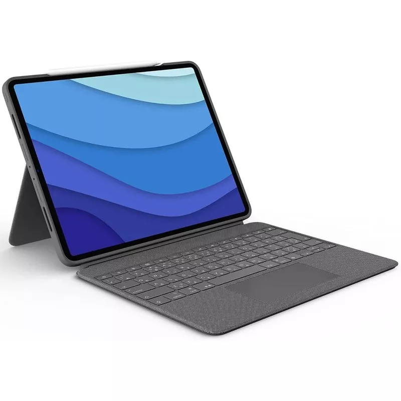 logitech-combo-touch-keyboard-folio-ipad-pro-12-9-5th-6th-gen-oxford-gray Logitech Combo Touch Keyboard Folio for iPad Pro 12.9″ 5th & 6th Gen Oxford Gray