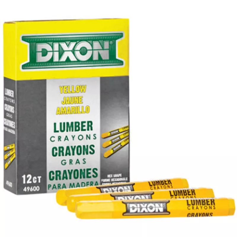 lumber-crayon-hexagon-yellow LUMBER CRAYON HEXAGON YELLOW