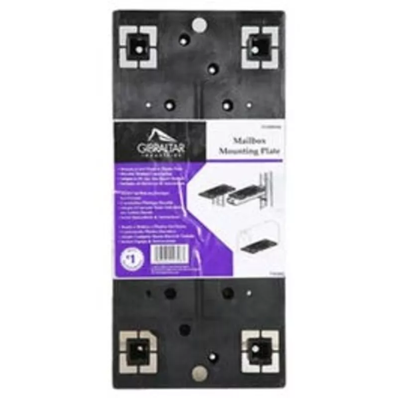 mailbox-mounting-plate-universal-fit Mailbox Mounting Plate, Universal Fit