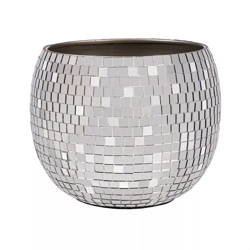 mirror-glass-9in-planter Mirror Glass 9in PLanter