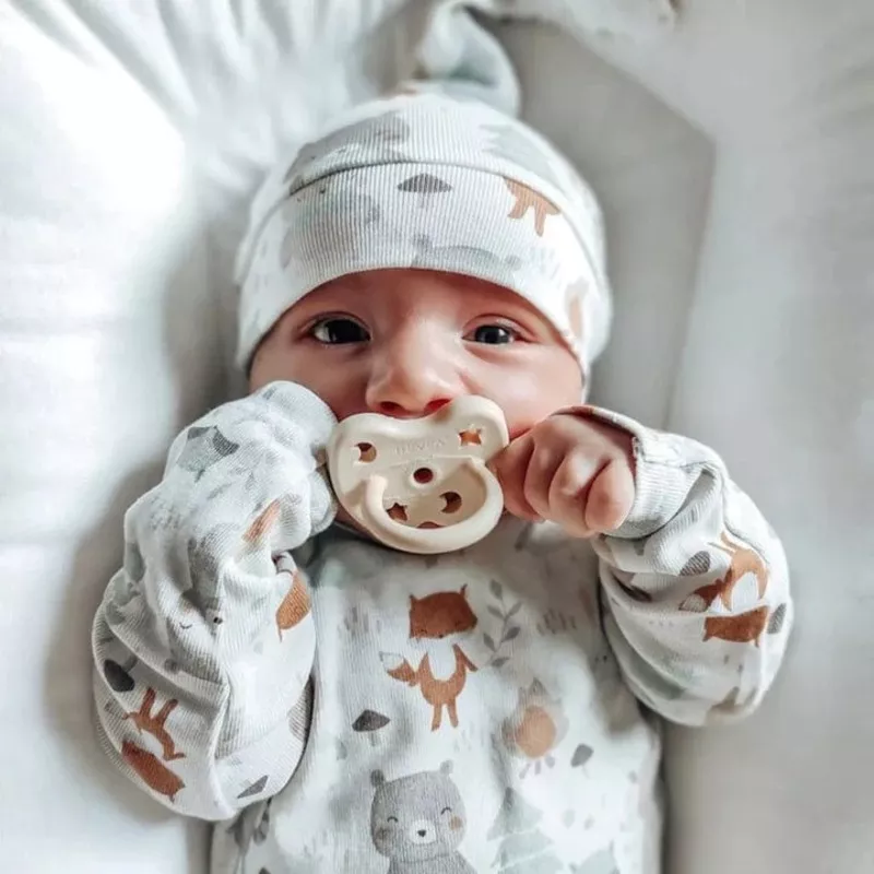 newborn-orthodontic-natural-rubber-pacifier-0-3-months-mint Newborn Orthodontic Natural Rubber Pacifier – 0-3 Months Mint