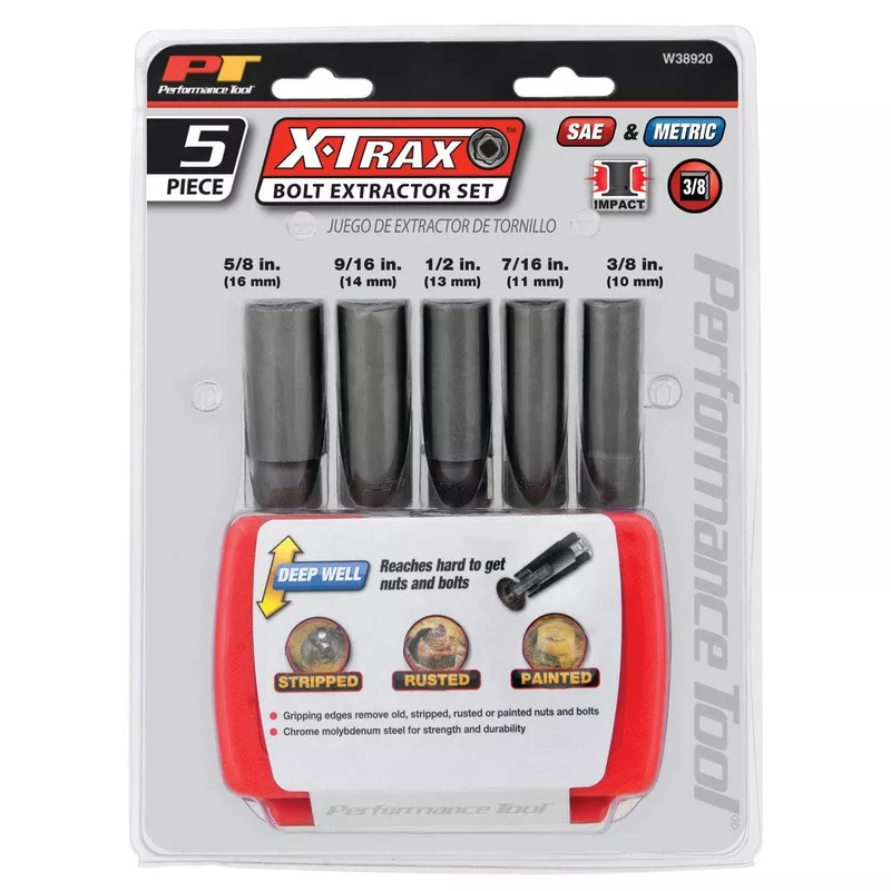 performance-tool-5-pc-3-8-dr-deep-bolt-extractor-set Performance Tool 5 pc. 3/8″ Dr. Deep Bolt Extractor Set