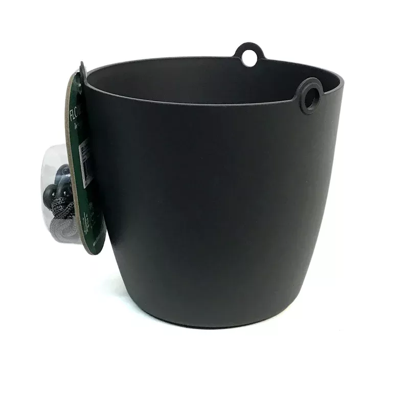 planter-7in-hanging-plastic-dark-grey Planter 7in Hanging Plastic Dark Grey