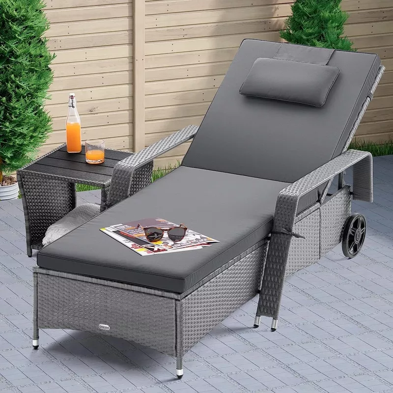 Polyrattan Sun Lounger