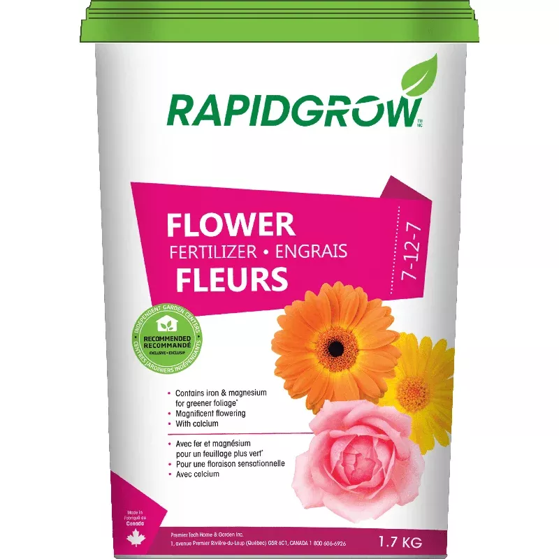 Rapidgrow Flower Fertilizer 7-12-7 1.7kg