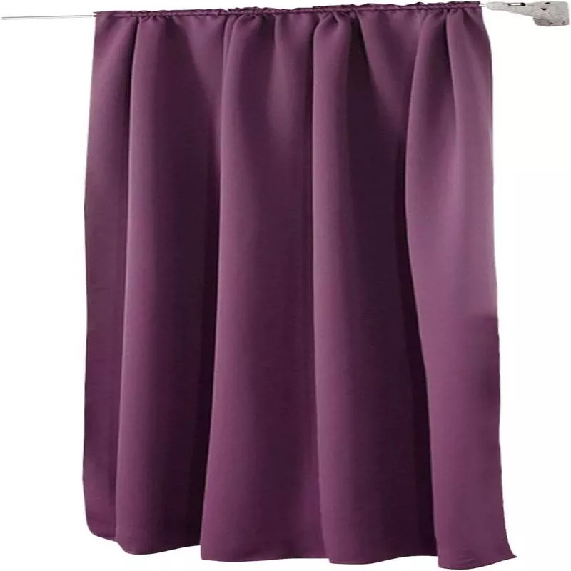rootz-purple-blackout-curtain-opaque-drapes-light-blocking-curtains-energy-effic Rootz Purple Blackout Curtain – Opaque Drapes – Light Blocking Curtains – Energy Efficient – 135cm x 245cm