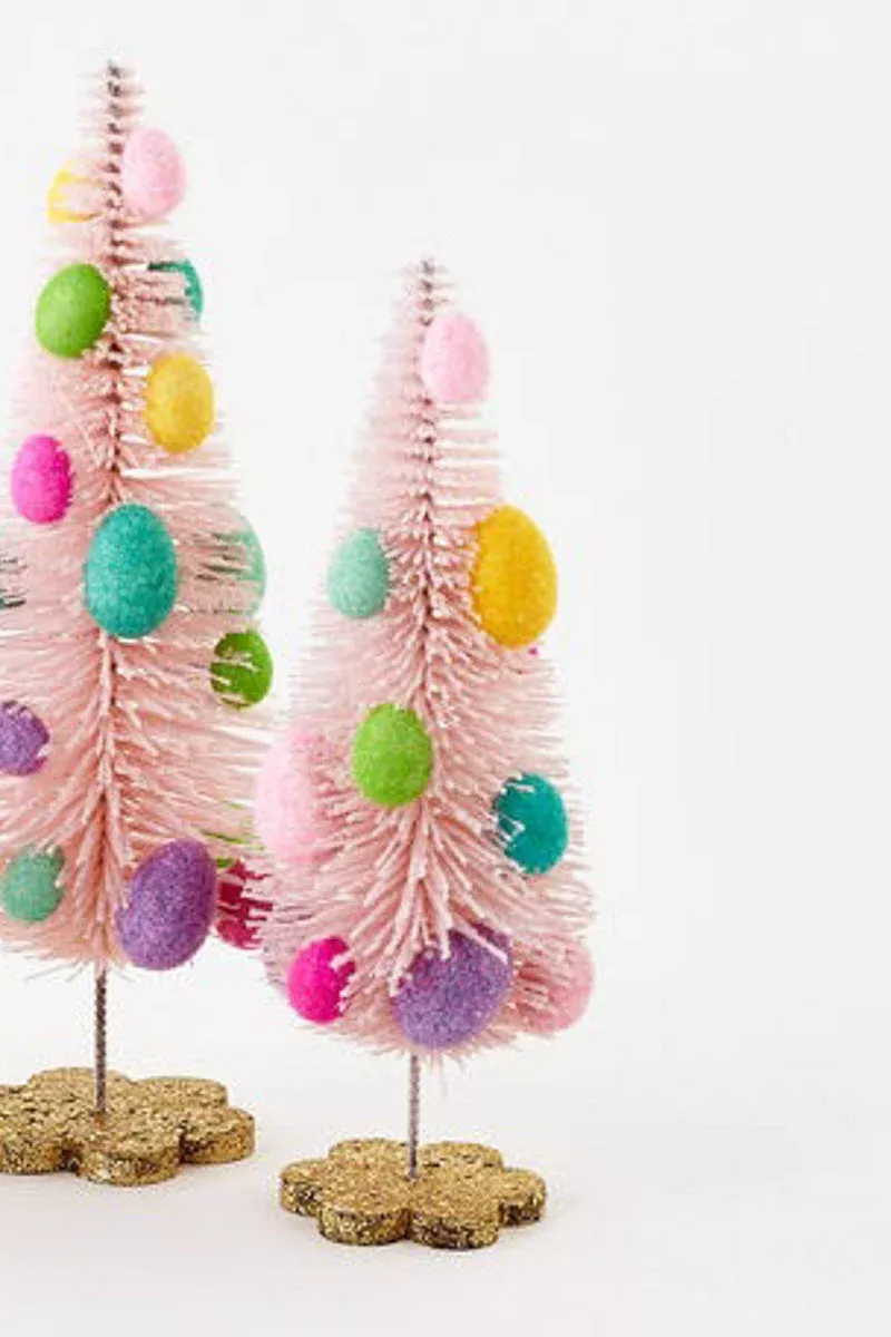 Sisal Tree with Eggs Medium 17.5″