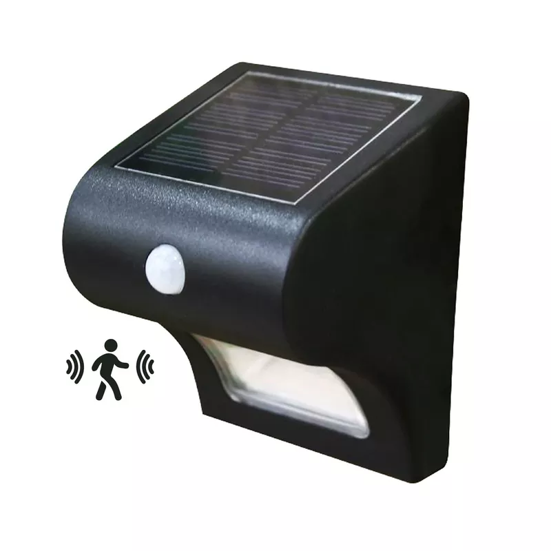 solar-wall-light-classy-caps-solar-motion-sensor-deck-wall-light-sl133-black Solar Wall Light – Classy Caps Solar Motion Sensor Deck & Wall Light, SL133 Black