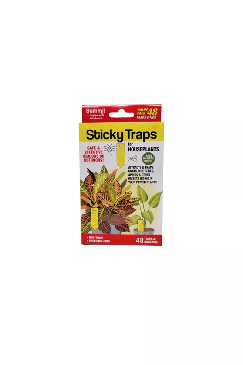 summit-sticky-traps-houseplants-48-count Summit Sticky Traps for Houseplants 48 Count