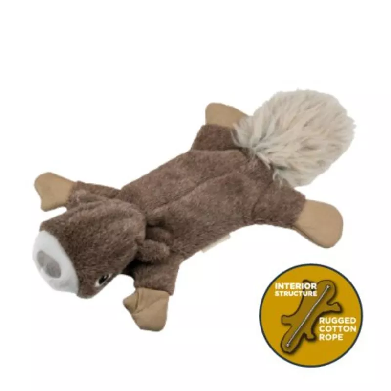 tall-tails-stuffless-squirrel-squeaker-dog-toy Tall Tails Stuffless Squirrel Squeaker Dog Toy