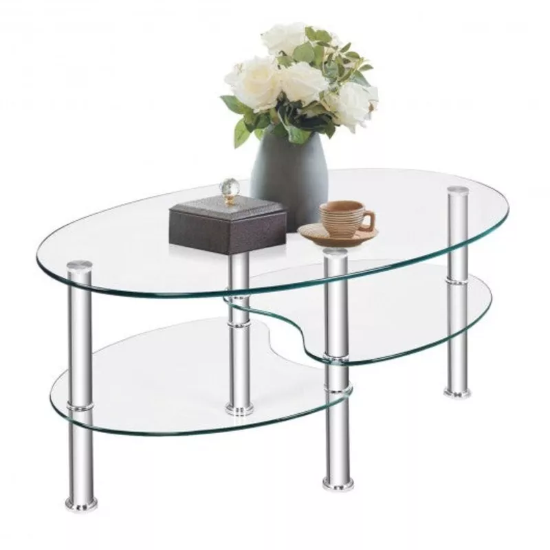 tempered-glass-oval-side-coffee-table-transparent Tempered Glass Oval Side Coffee Table-Transparent
