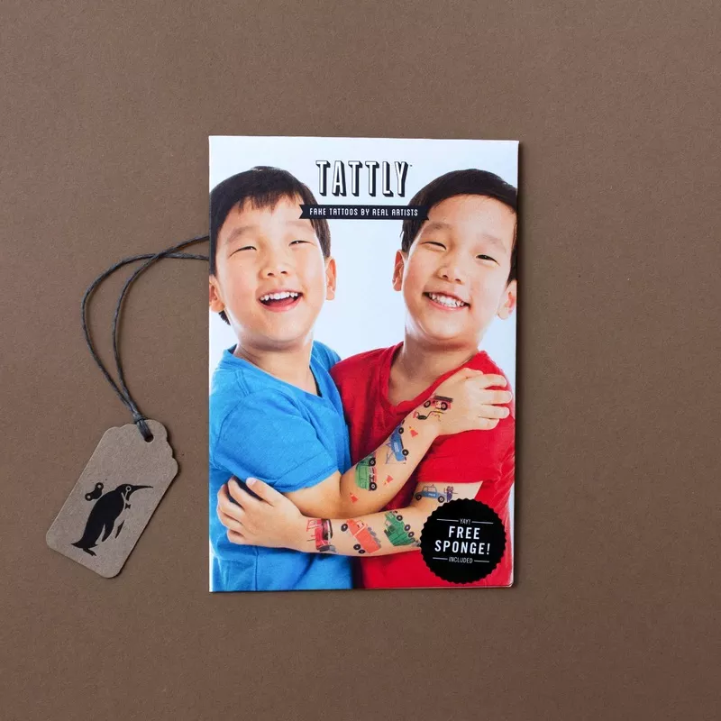 traffic-temporary-tattoo-set Traffic Temporary Tattoo Set
