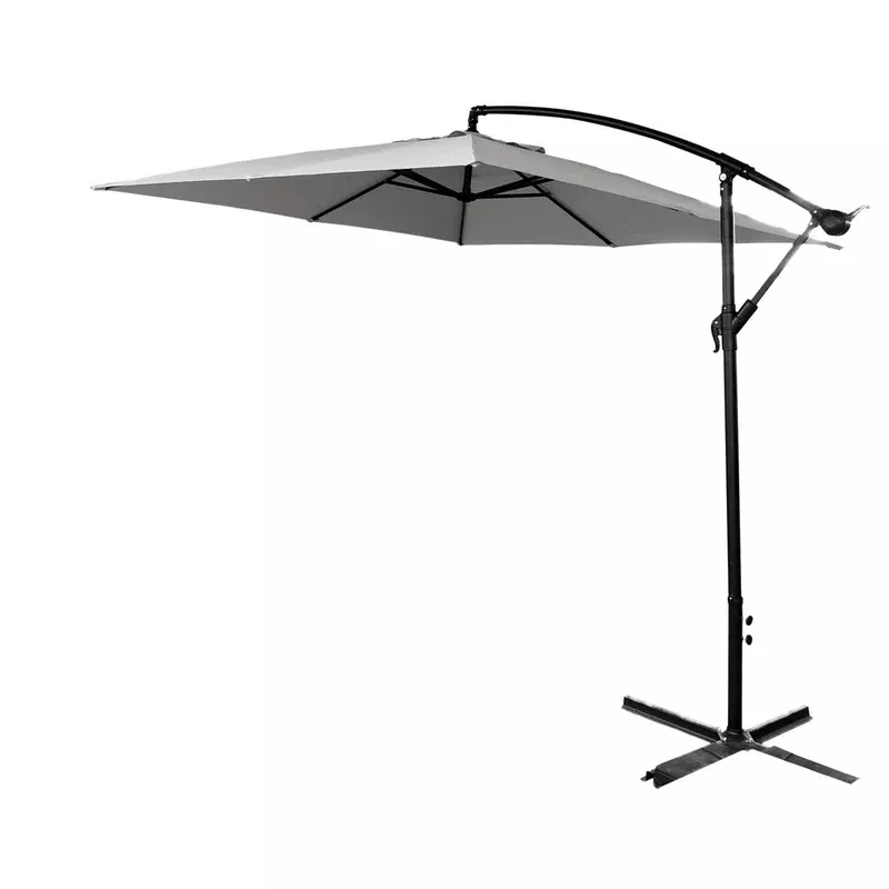 umbrella-8ft-square-offset-dark-grey Umbrella 8ft Square Offset Dark Grey