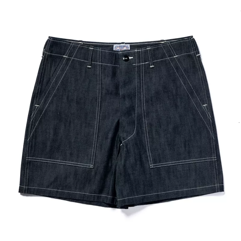UTILITY SHORTS / DENIM 141 INDIGO