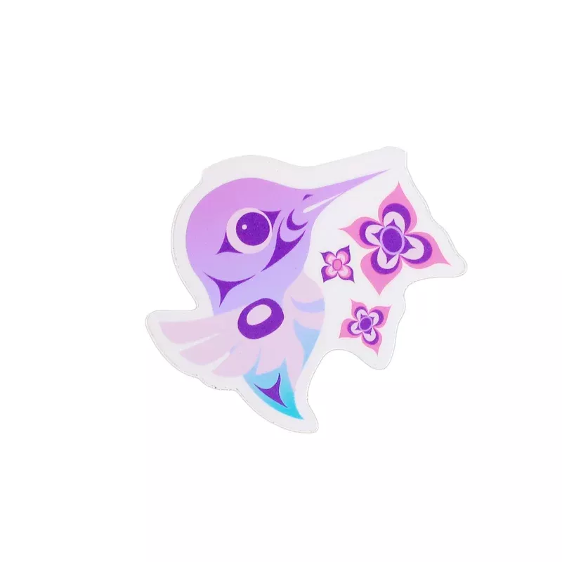 young-hummingbird-sticker Young Hummingbird Sticker